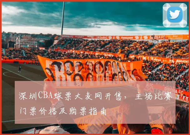 深圳CBA球票大麦网开售,主场比赛门票价格及购票指南