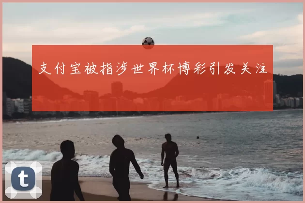 支付宝被指涉世界杯博彩引发关注