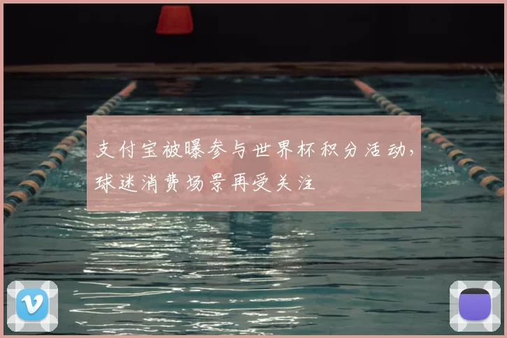 支付宝被曝参与世界杯积分活动，球迷消费场景再受关注