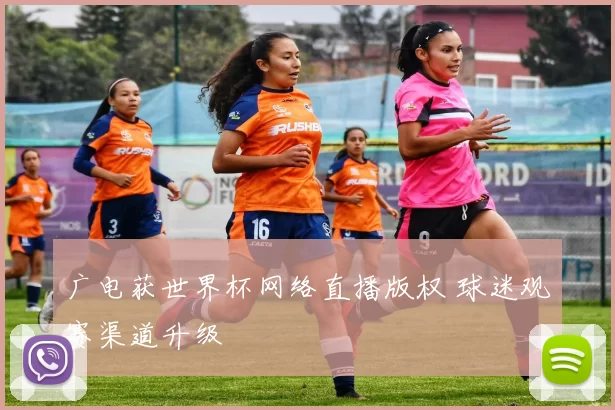 广电获世界杯网络直播版权 球迷观赛渠道升级